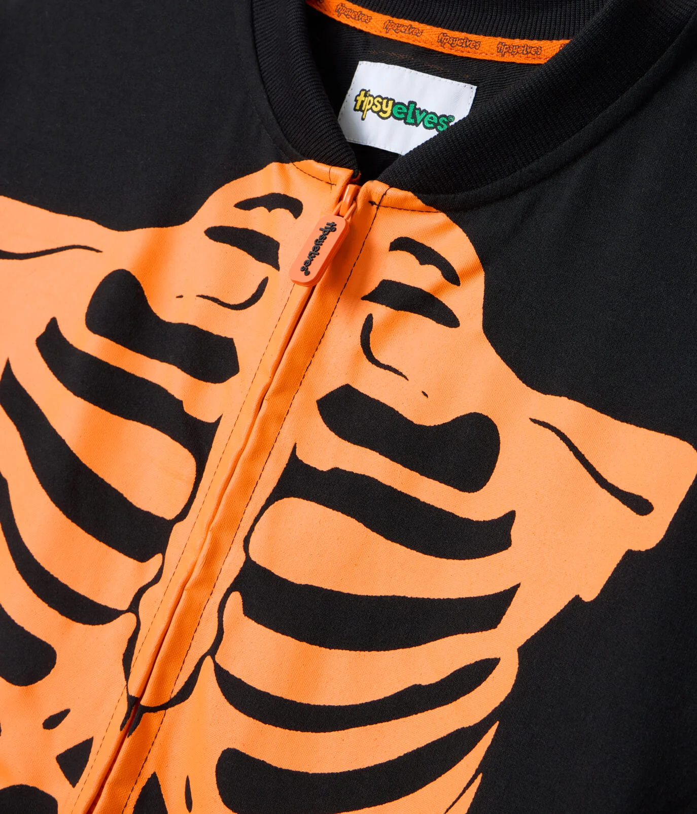 Women's Pumpkin Head Skeleton Costume - Image 6