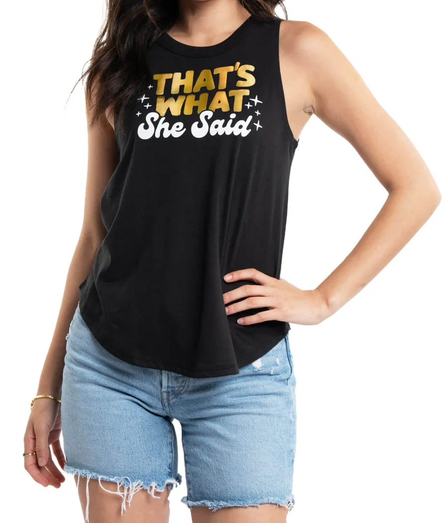 Women's That's What She Said Tank Top - Image 2