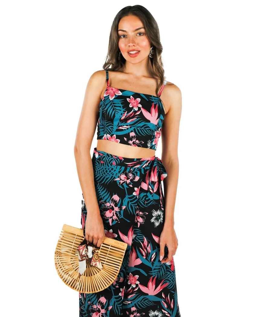 Breezy Botanics 2-Piece Maxi Dress - Image 3
