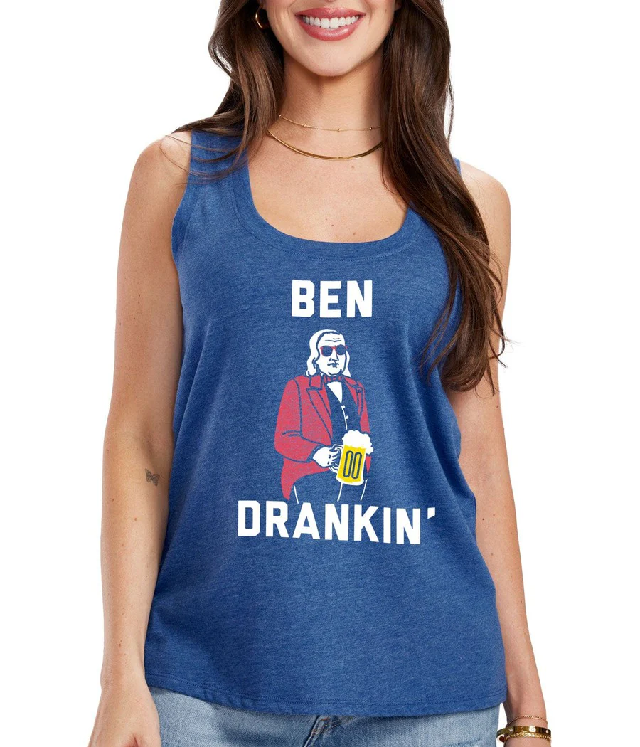 Women's Ben Drankin Tank Top - Image 2