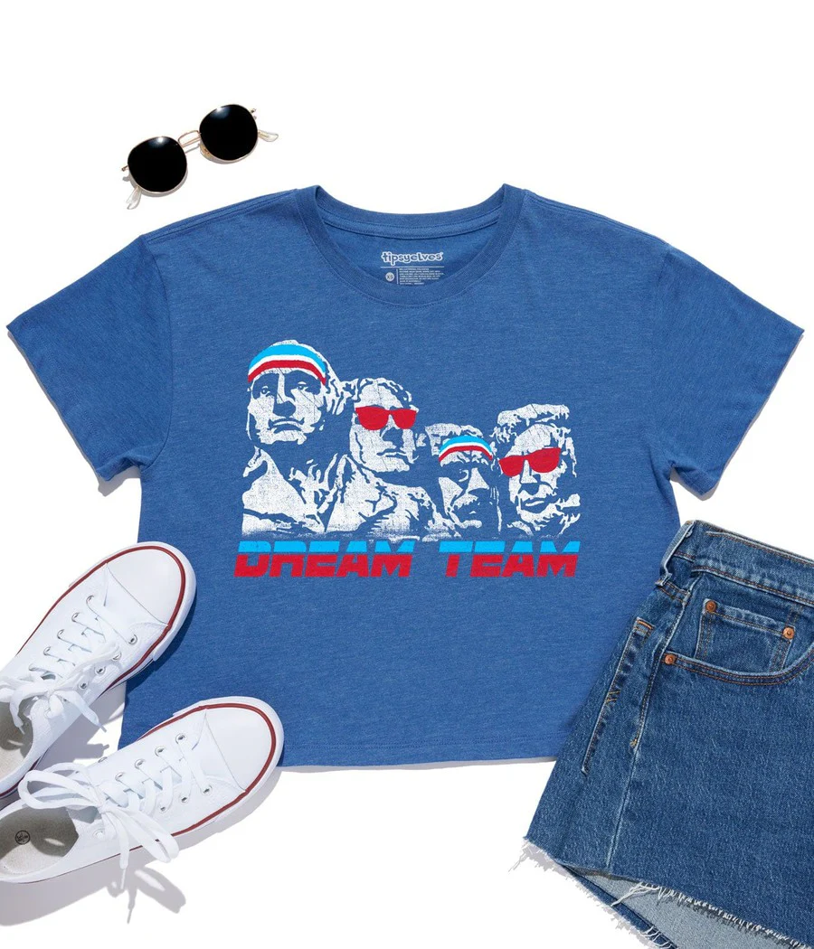 Women's Dream Team Cropped Tee - Image 2