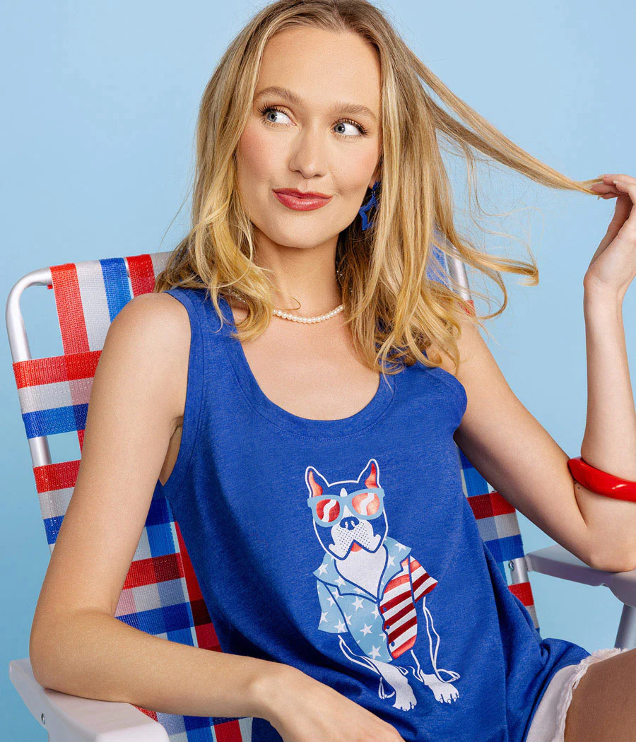 Women's Pawtriotic Tank Top - Image 2