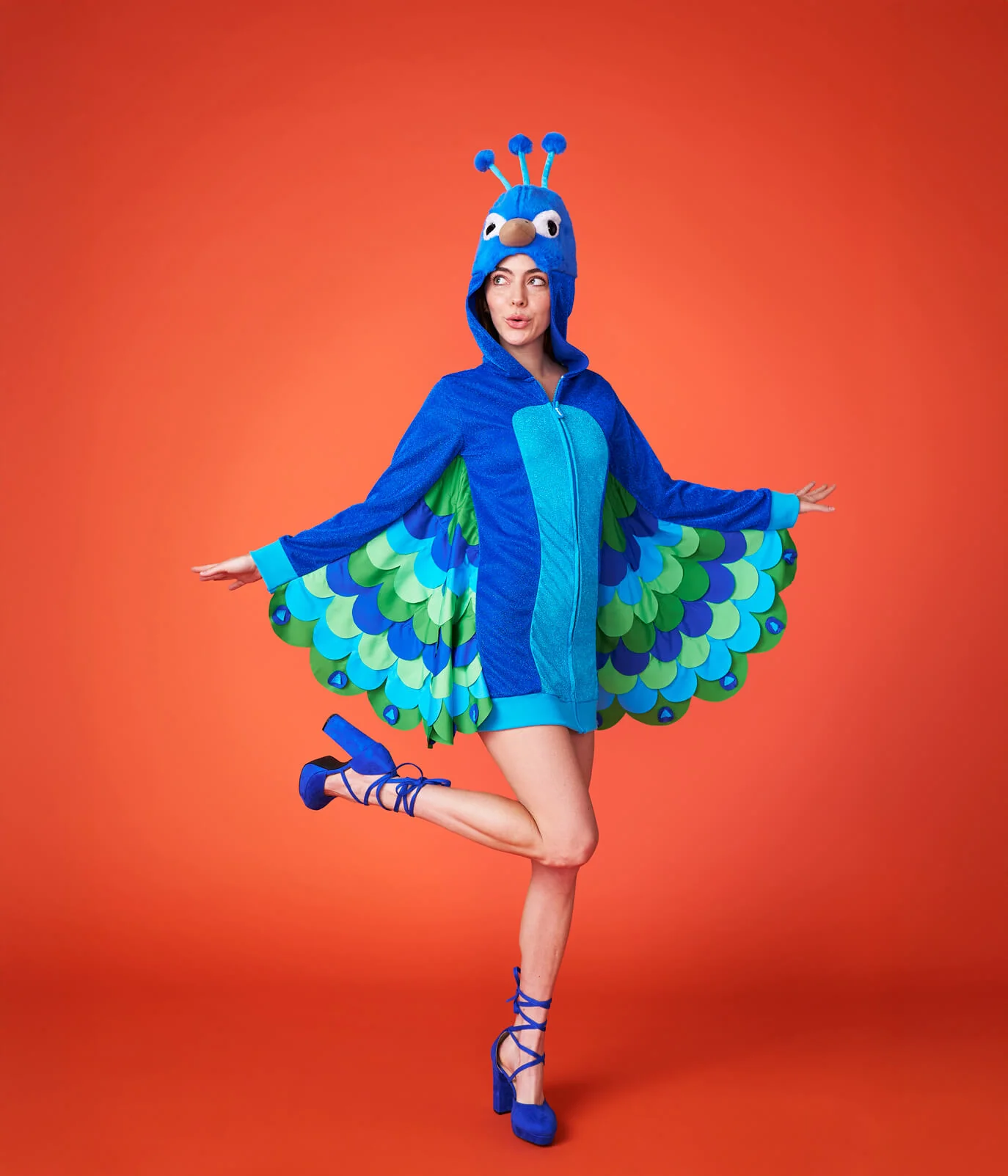 Peacock Costume Dress - Image 6