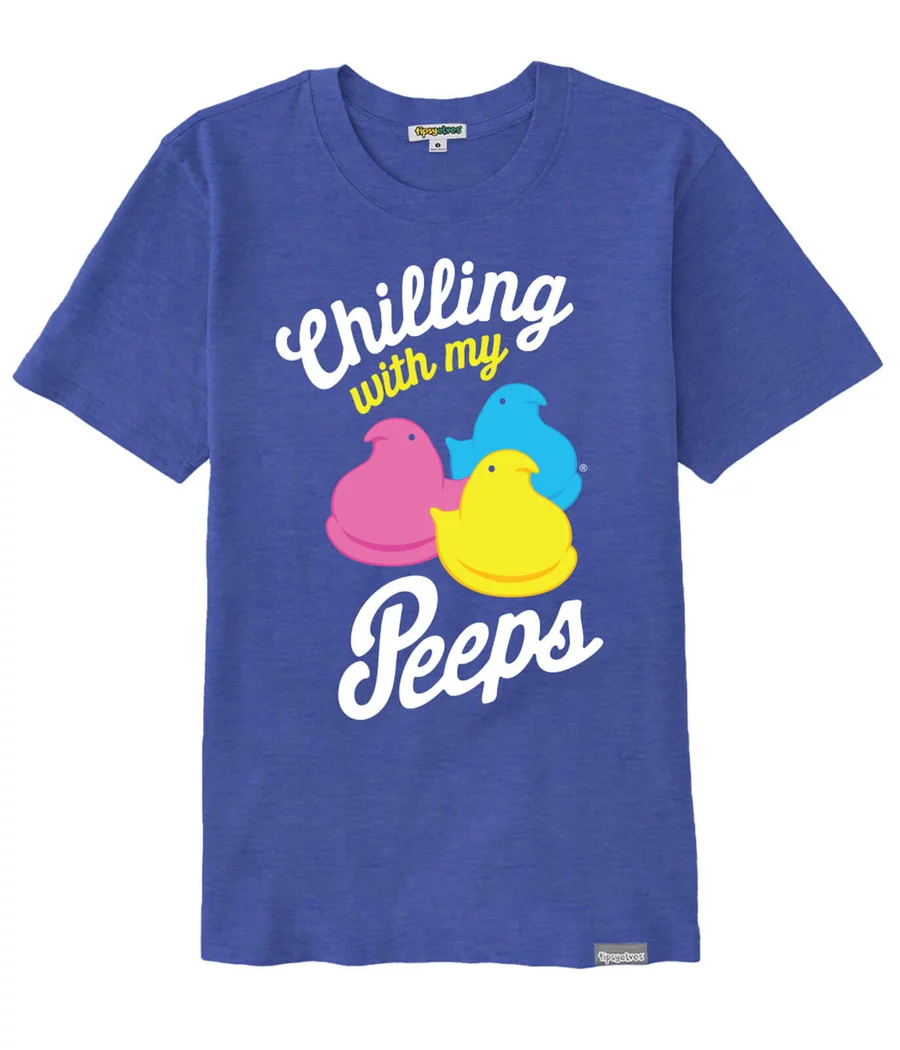 Women's PEEPS® Chilling with my Peeps Oversized Boyfriend Tee - Image 3