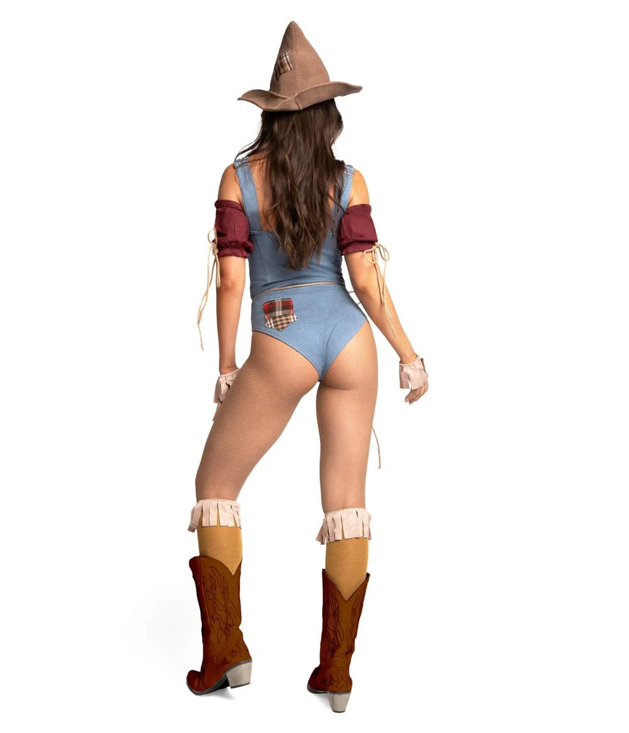 Women's Scarecrow Costume - Image 2