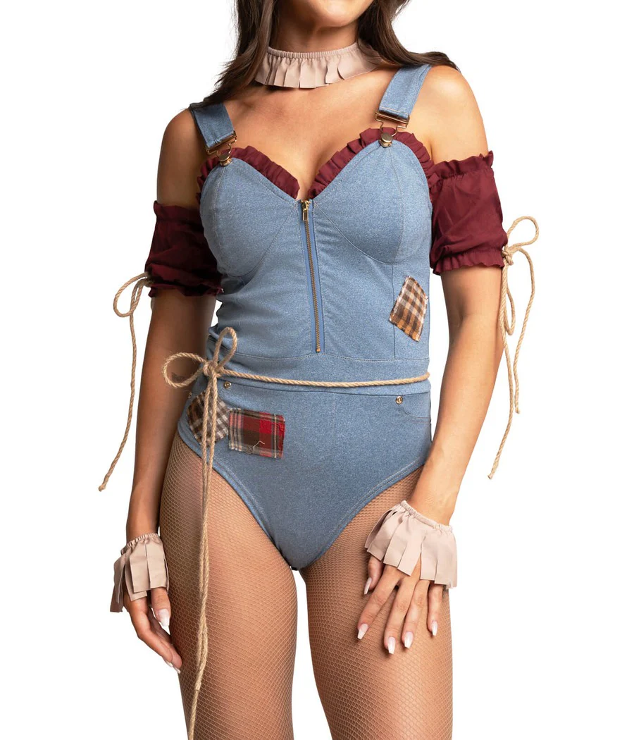Women's Scarecrow Costume - Image 3