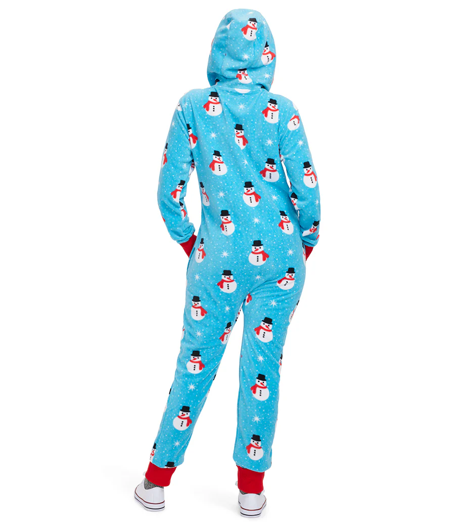Women's Snowman Is An Island Jumpsuit - Image 2