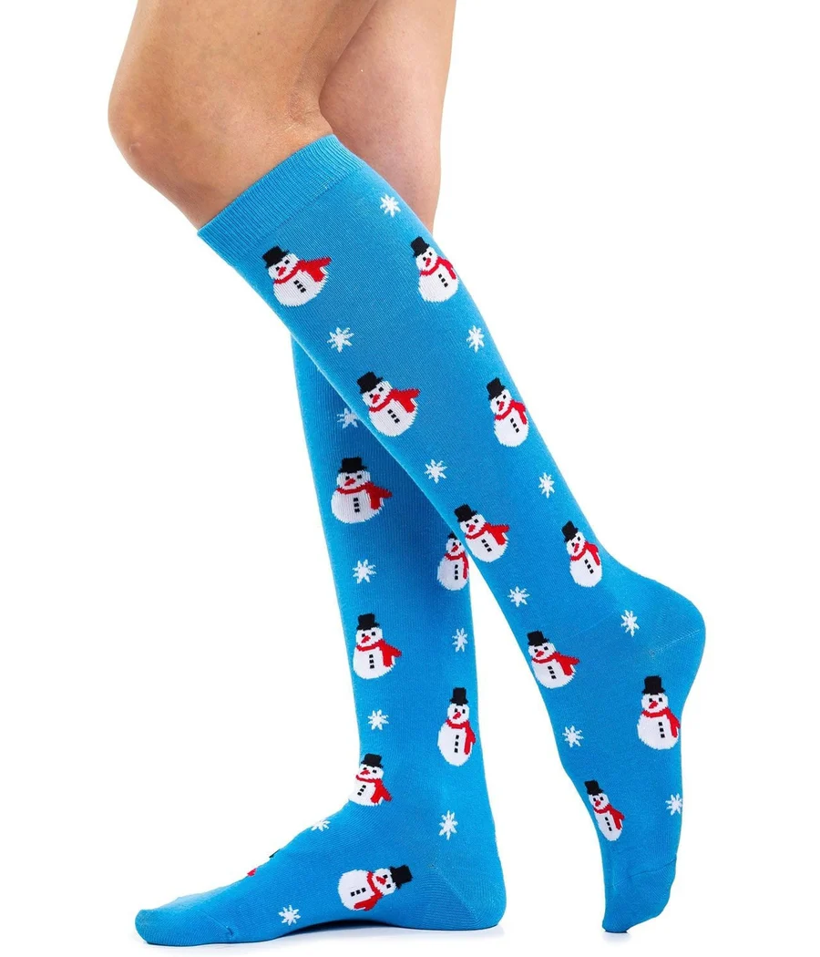 Women's Snowman Socks (Fits Sizes 6-11W) - Image 2