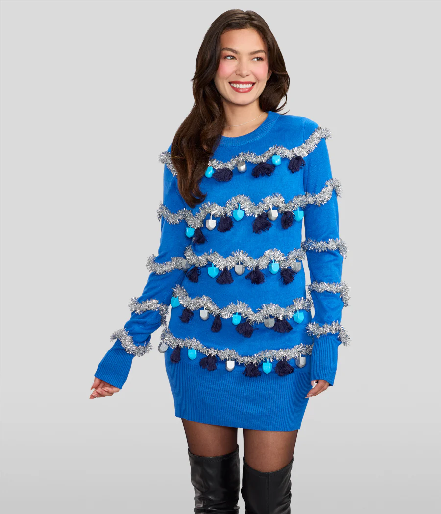 Women's Tinsel Sweater Dress - Image 6