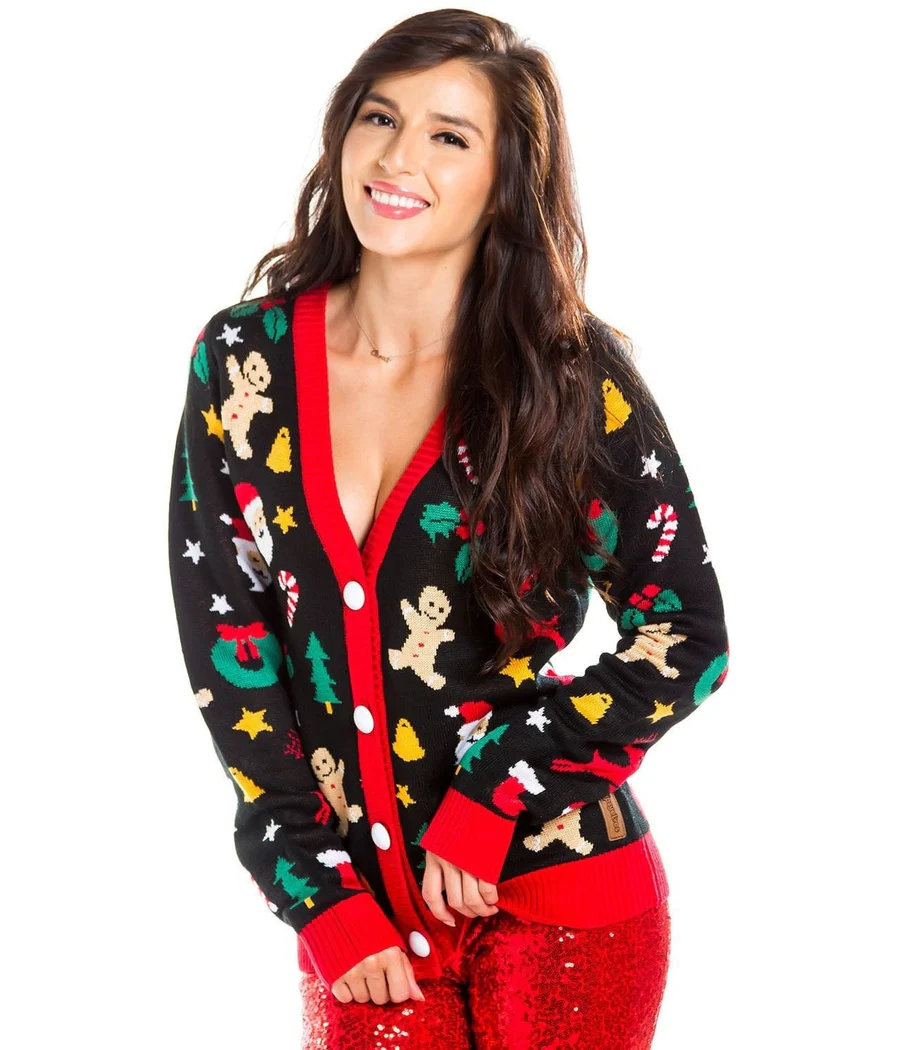 Women's Cookie Cutter Cardigan Sweater - Image 3