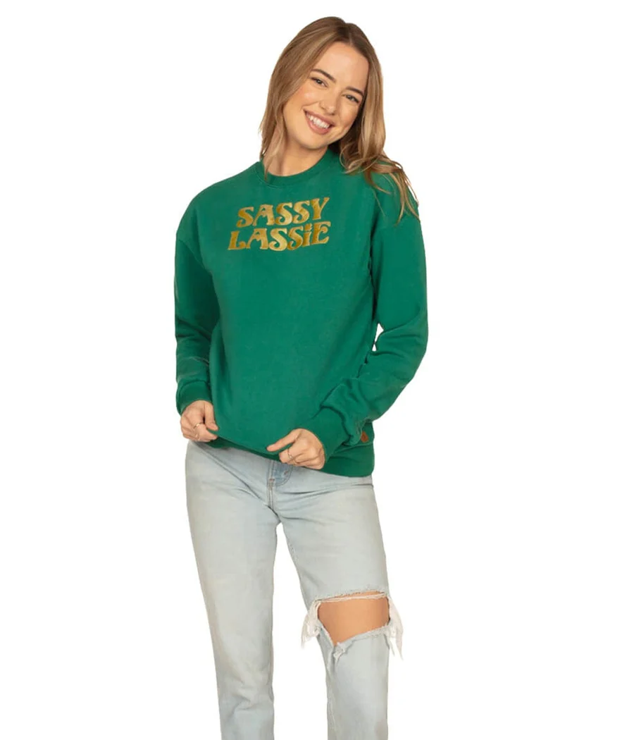 Women's Sassy Lassie Crewneck Sweatshirt - Image 2