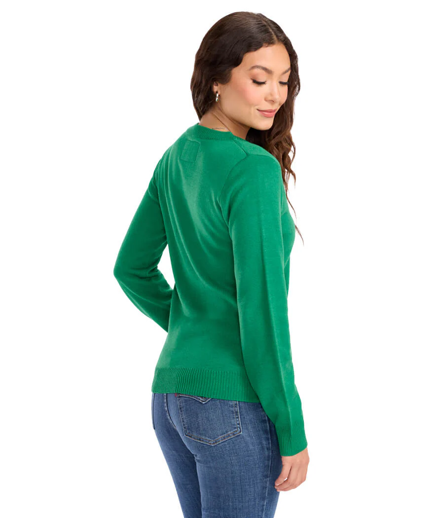 Women's Clover Cardigan Sweater - Image 2
