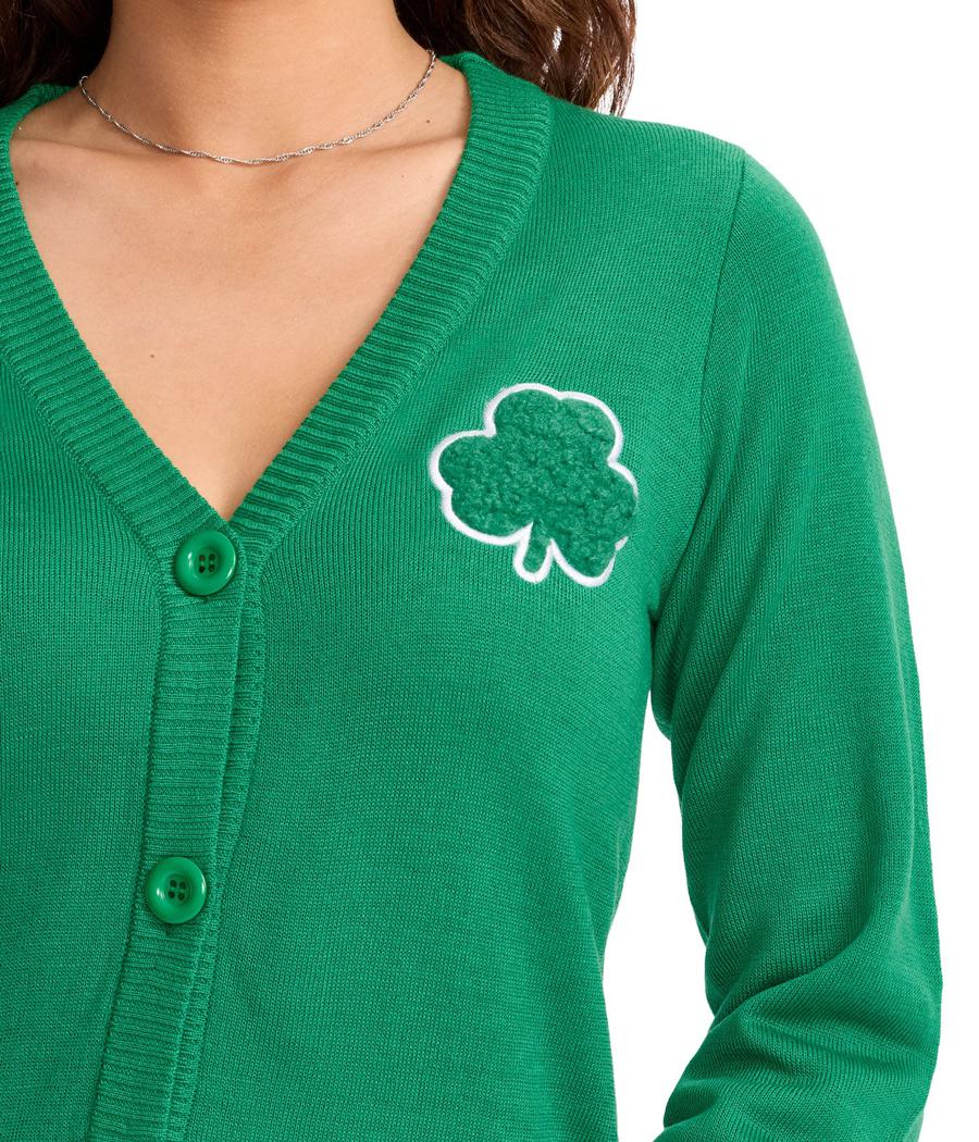 Women's Clover Cardigan Sweater - Image 3