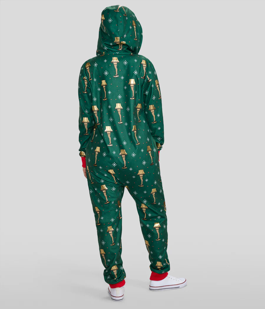 Women's Christmas Story Leg Lamp Jumpsuit - Image 2