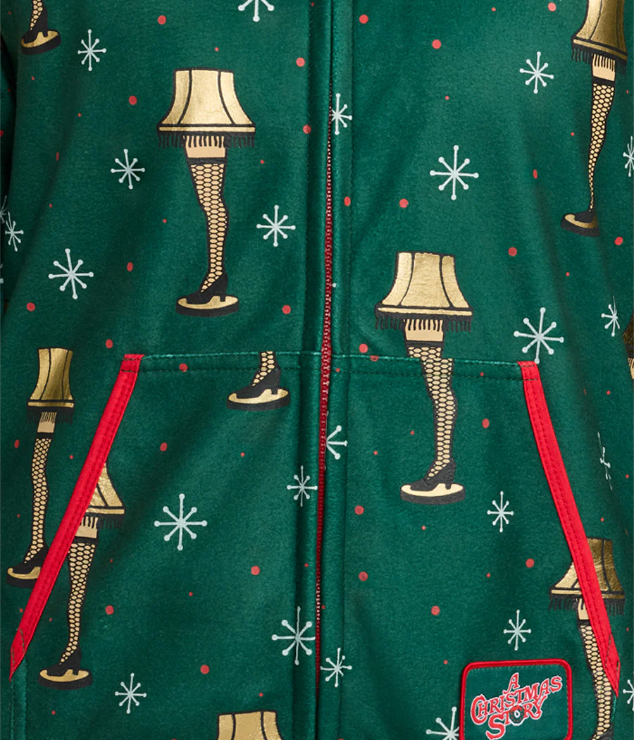 Women's Christmas Story Leg Lamp Jumpsuit - Image 3