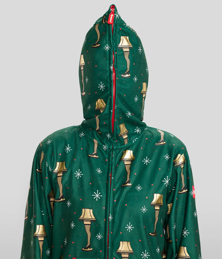 Women's Christmas Story Leg Lamp Jumpsuit - Image 5