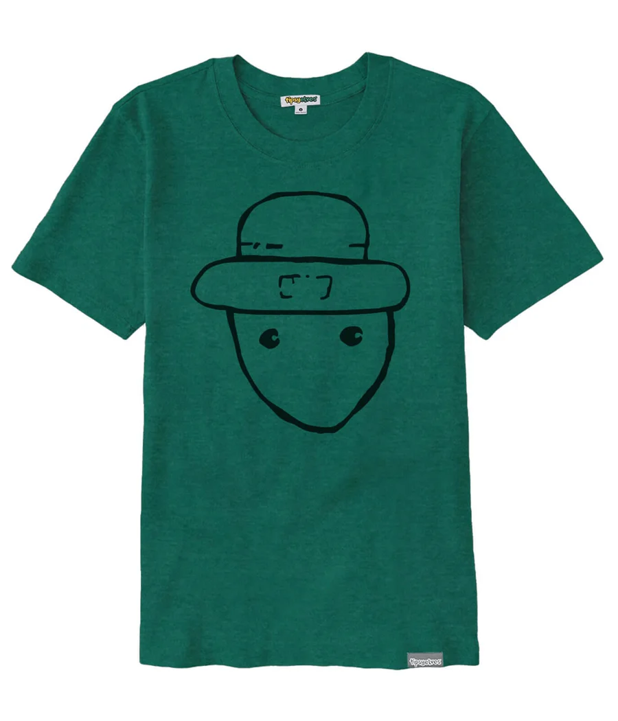 Women's Leprechaun Sketch Oversized Boyfriend Tee - Image 2