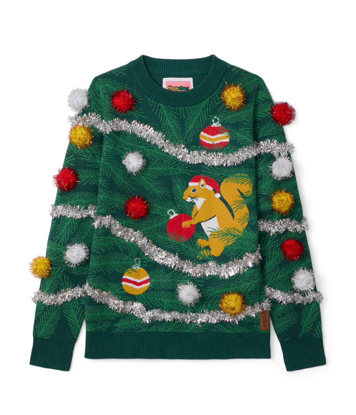 Women's Squirrelin' Around Ugly Christmas Sweater - Image 6