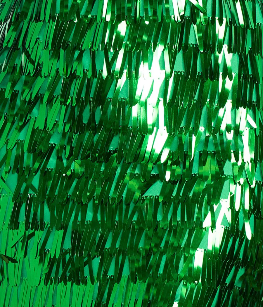 Green Tinsel Skirt - Image 3