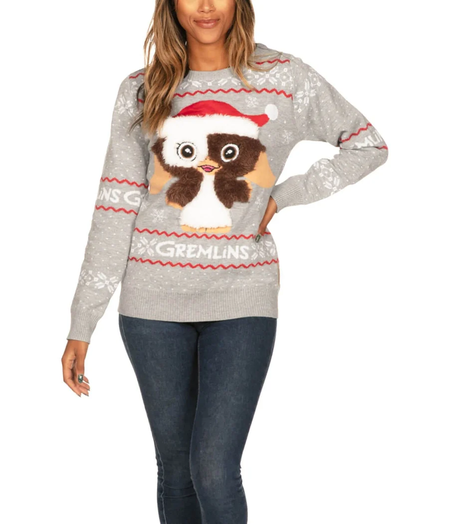 Women's Gremlins Ugly Christmas Sweater - Image 2