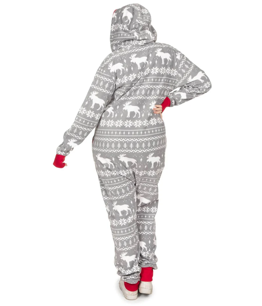 Women's Grey Moose Plus Size Jumpsuit - Image 2