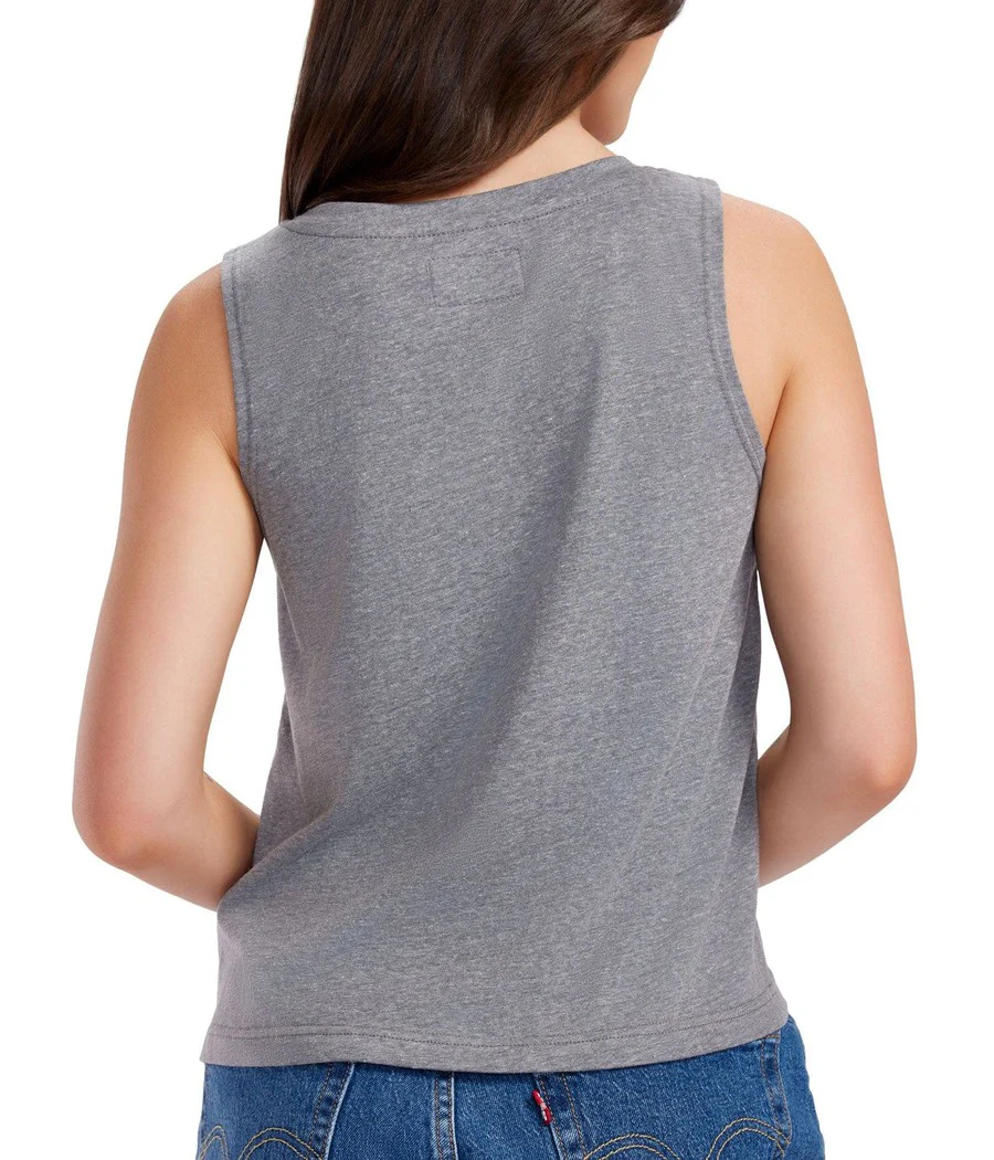 Women's Freedom Flies Sequin Cropped Tank Top - Image 3
