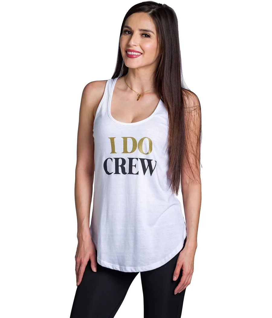Women's I Do Crew Tank Top - Image 2