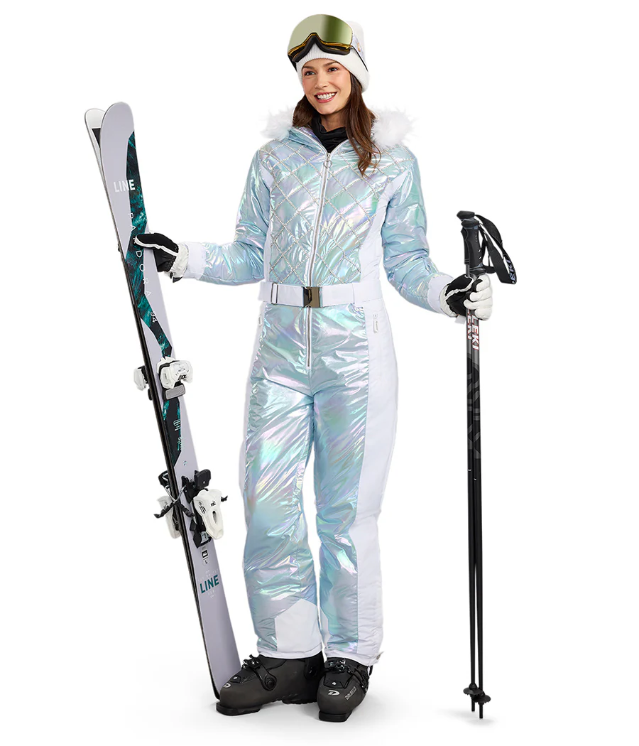 Women's Iridescent Ice Queen Ski Suit - Image 3