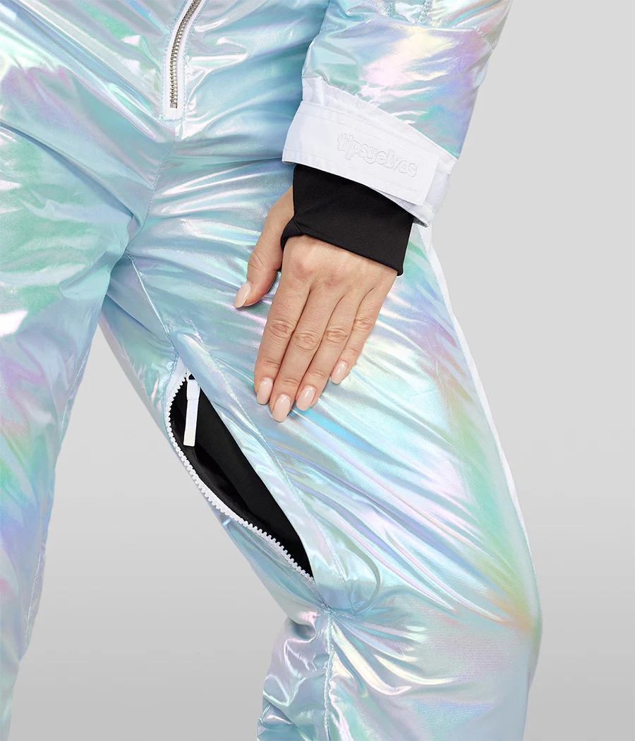 Women's Iridescent Ice Queen Ski Suit - Image 5