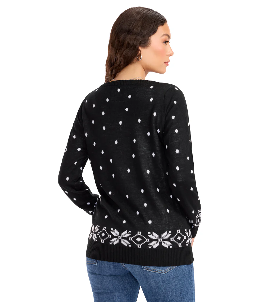 Women's Light Show Light Up Ugly Christmas Sweater - Image 2