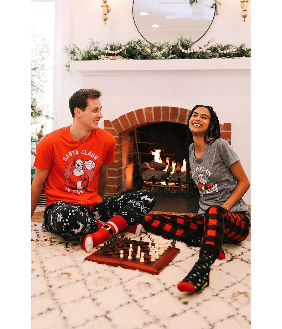 Women's Lumberjack Jogger Sweatpants - Image 3