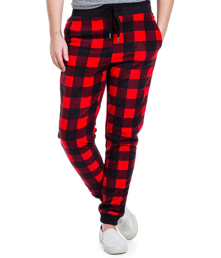 Women's Lumberjack Jogger Sweatpants - Image 4