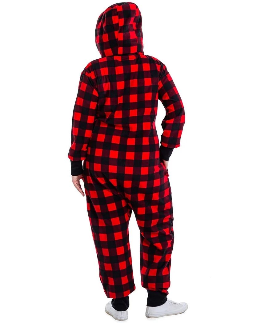 Women's Lumberjack Plus Size Jumpsuit - Image 2