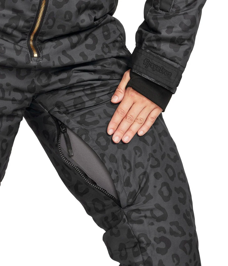 Women's Midnight Leopard Snow Suit - Image 5