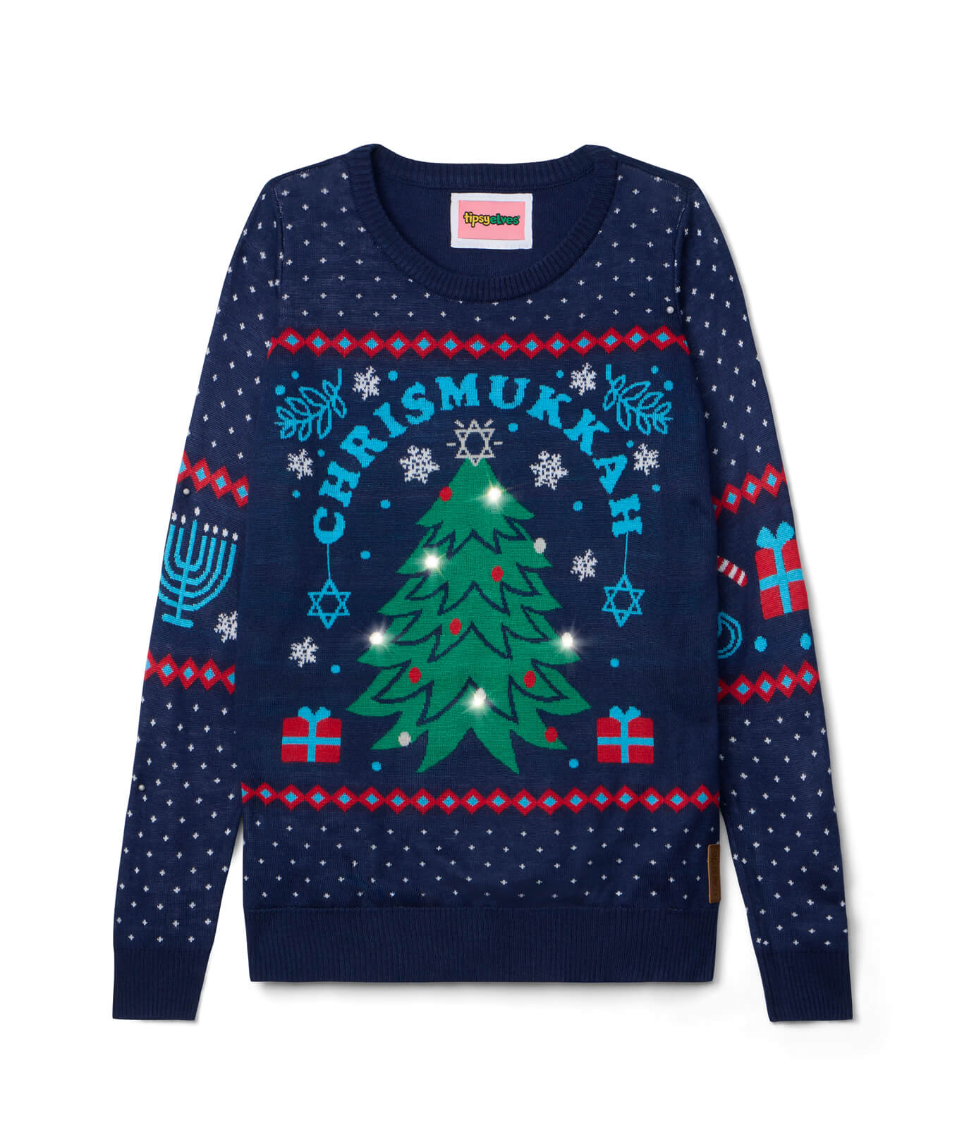 Women's Chrismukkah Light Up Sweater - Image 7
