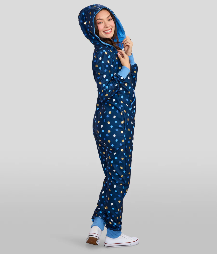 Women's Dreidel Decor Jumpsuit - Image 2