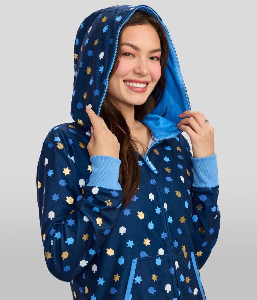 Women's Dreidel Decor Jumpsuit - Image 4