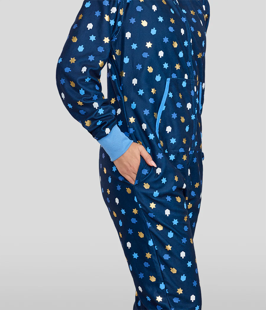 Women's Dreidel Decor Jumpsuit - Image 6