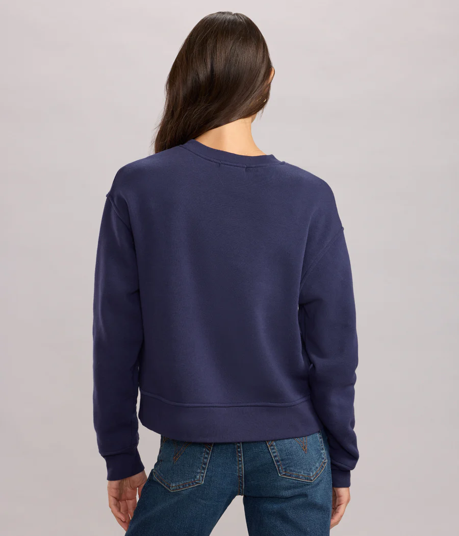 Women's Rudolph Wreath Sweatshirt - Image 3