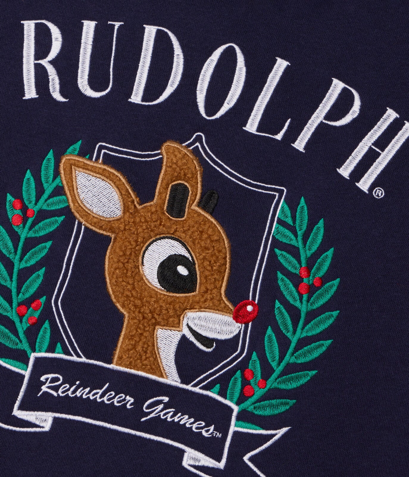 Women's Rudolph Wreath Sweatshirt - Image 4