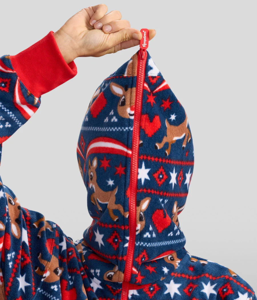 Women's Soaring Rudolph Christmas Jumpsuit - Image 5