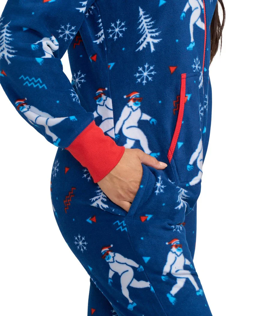 Women's Yuletide Yeti Jumpsuit - Image 3