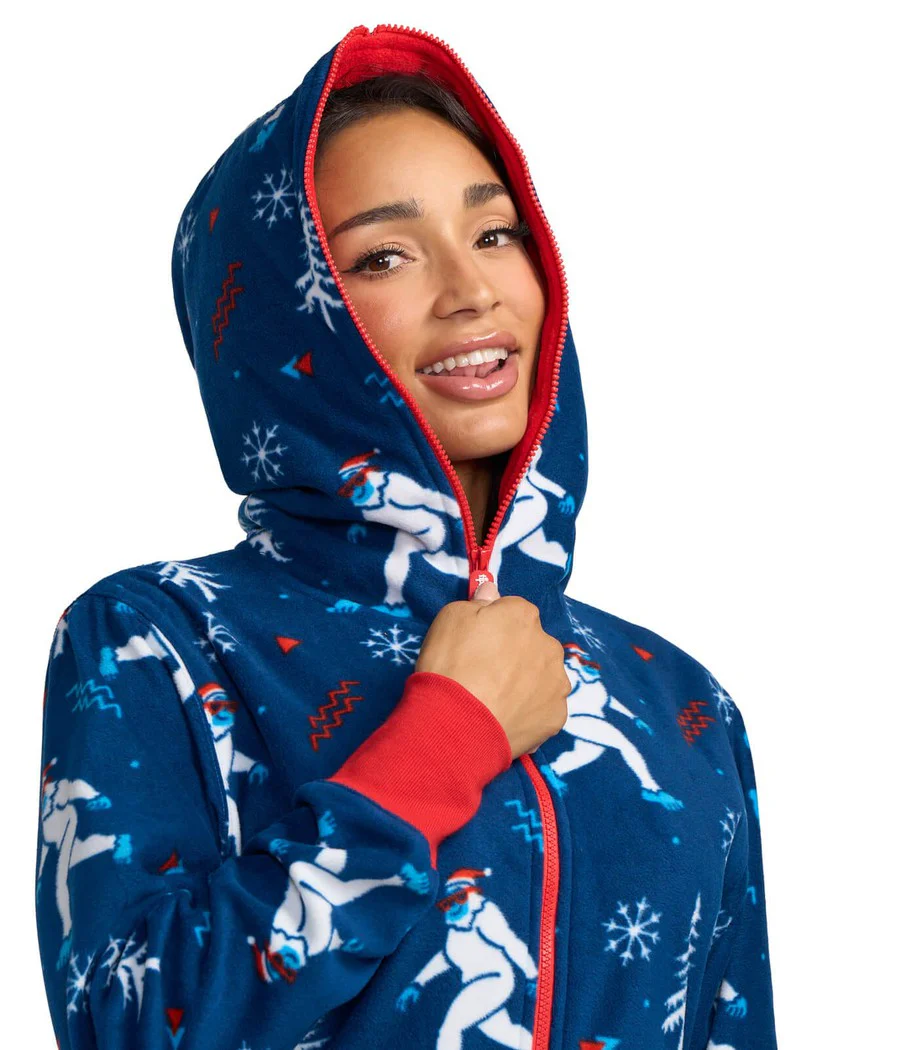 Women's Yuletide Yeti Jumpsuit - Image 4