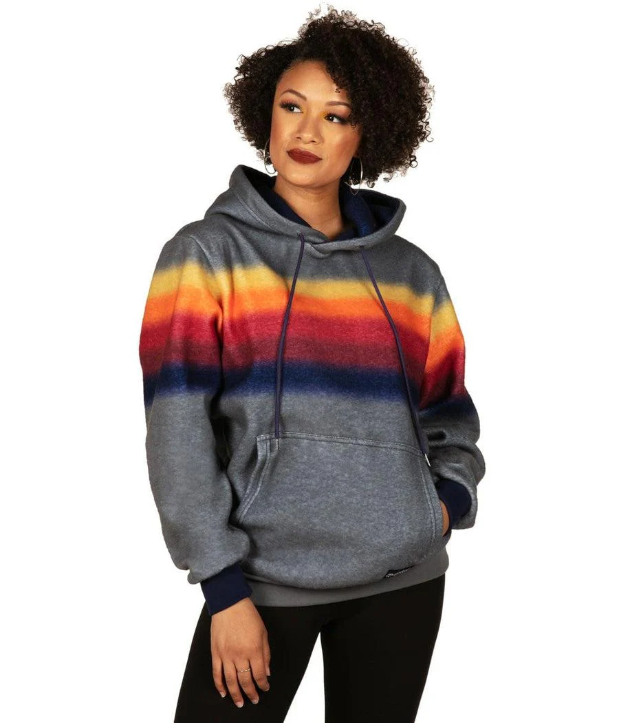 Women's Orange Haze Fleece Hoodie