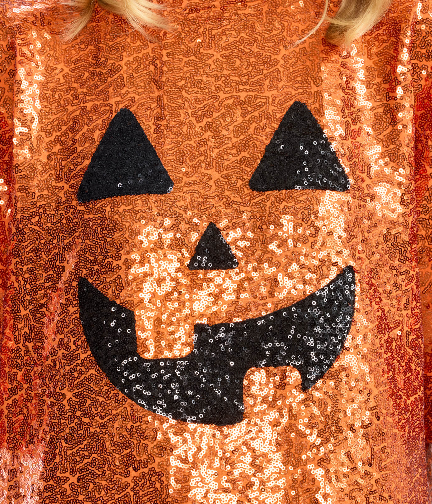Sequined Pumpkin Costume Dress - Image 4