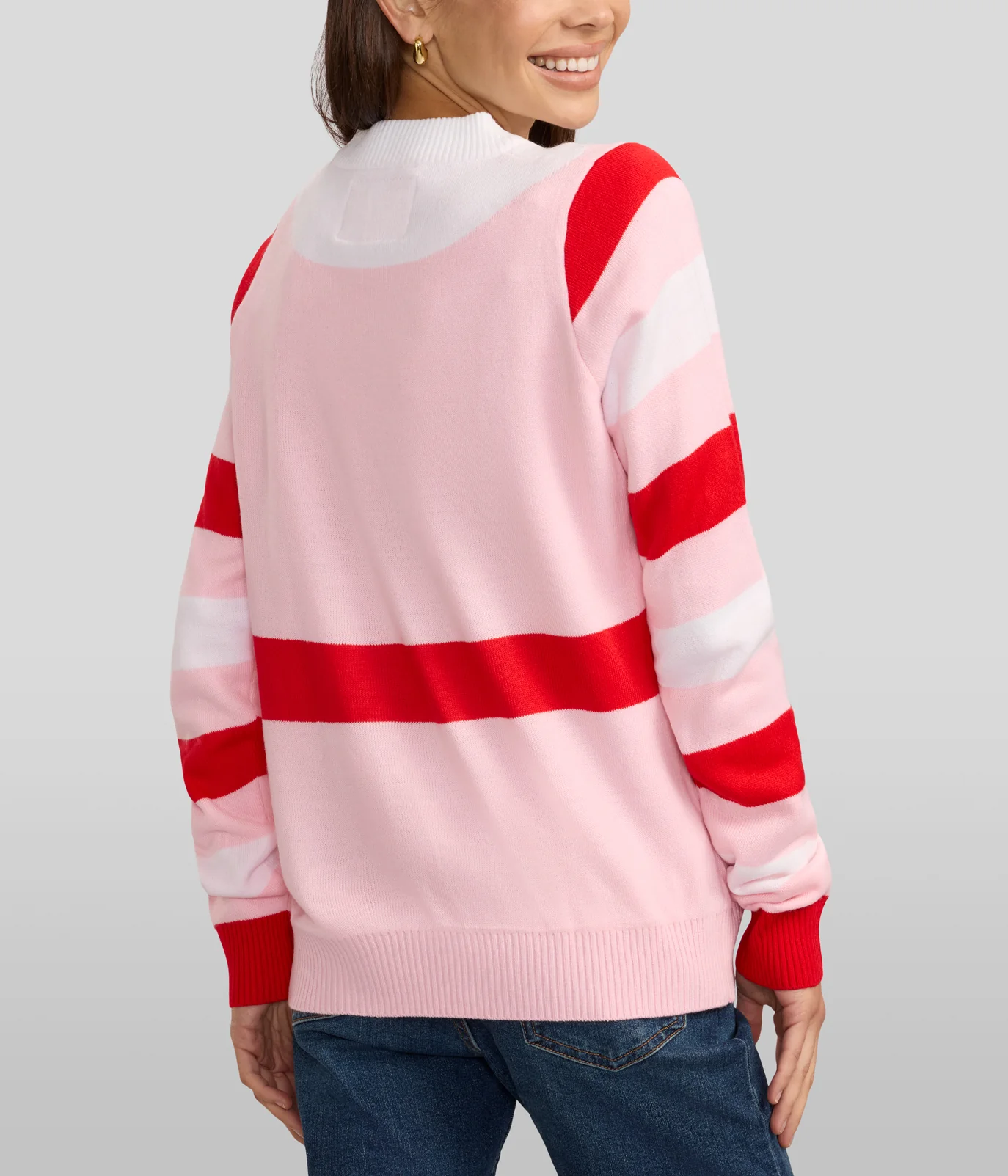 Women's Happy Helper Ugly Christmas Sweater - Image 2