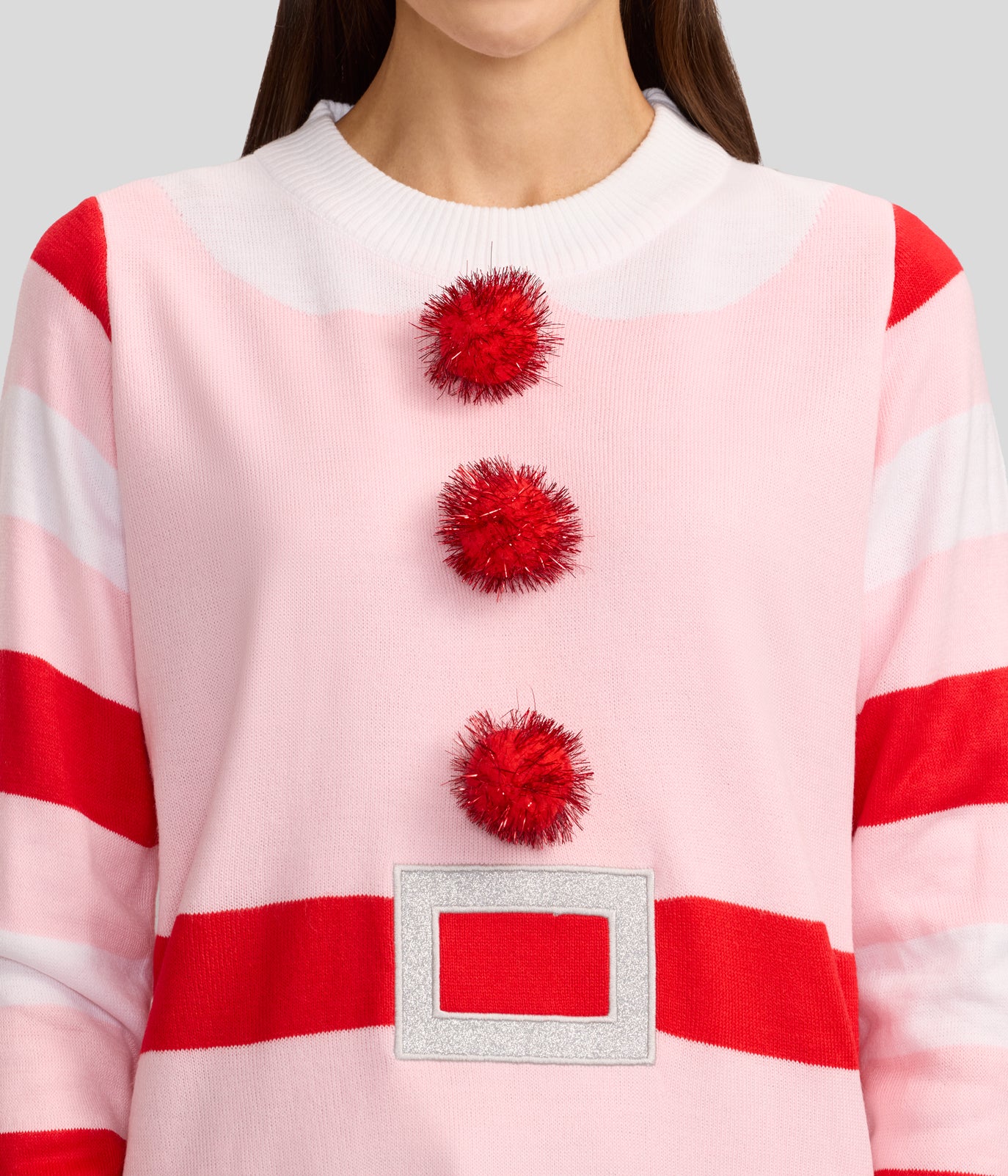 Women's Happy Helper Ugly Christmas Sweater - Image 3