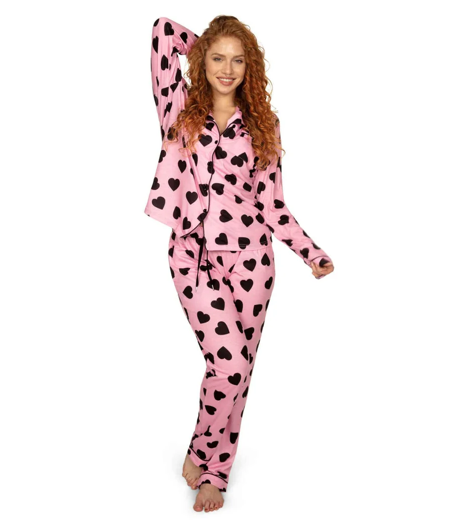 Women's Be Mine Pajama Set - Image 3