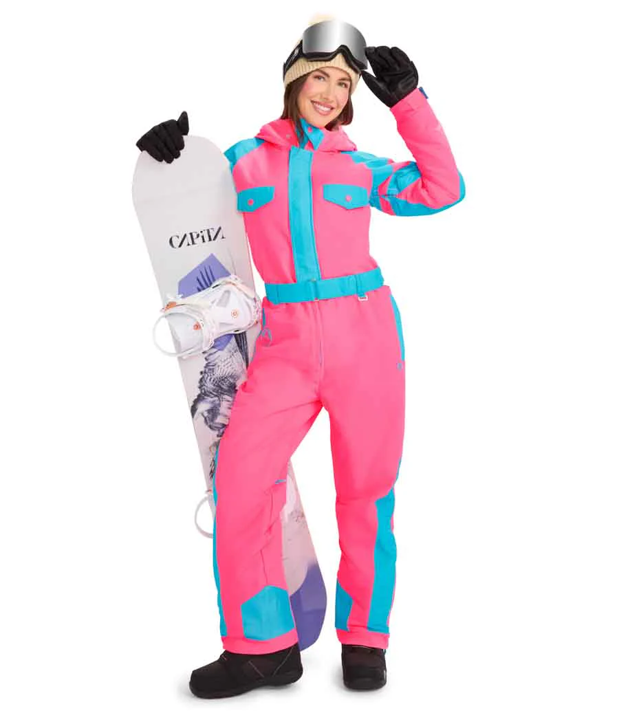 Women's Neon Bunny Snow Suit