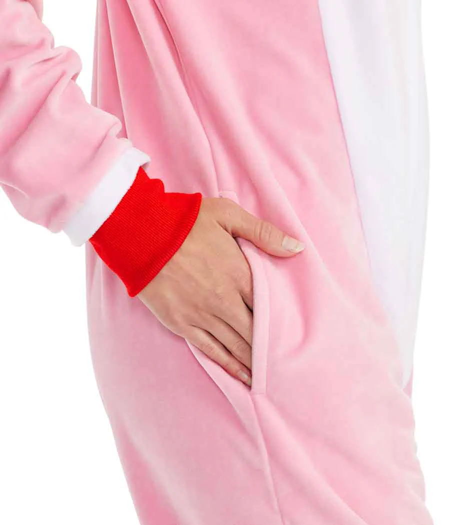 Women's Pink Rudolph Jumpsuit - Image 3